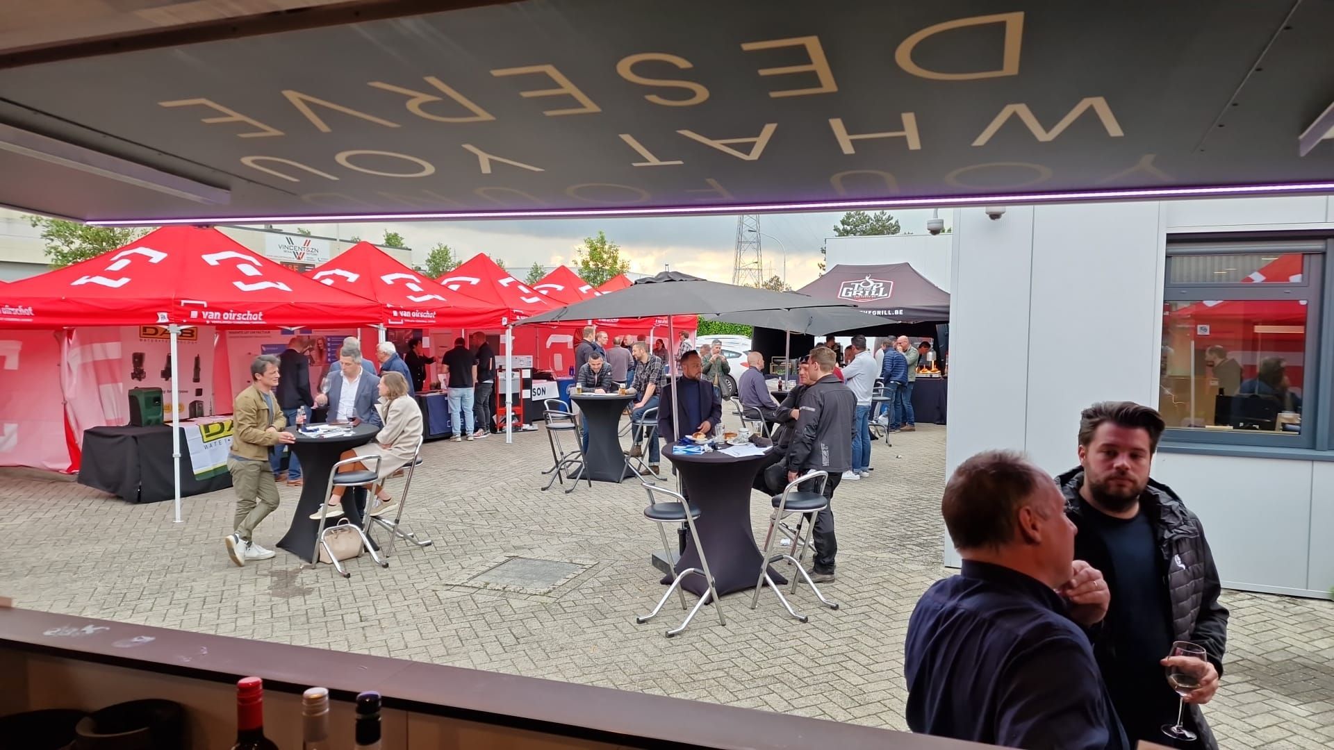 Bedrijfsevent feest mobiele bars
